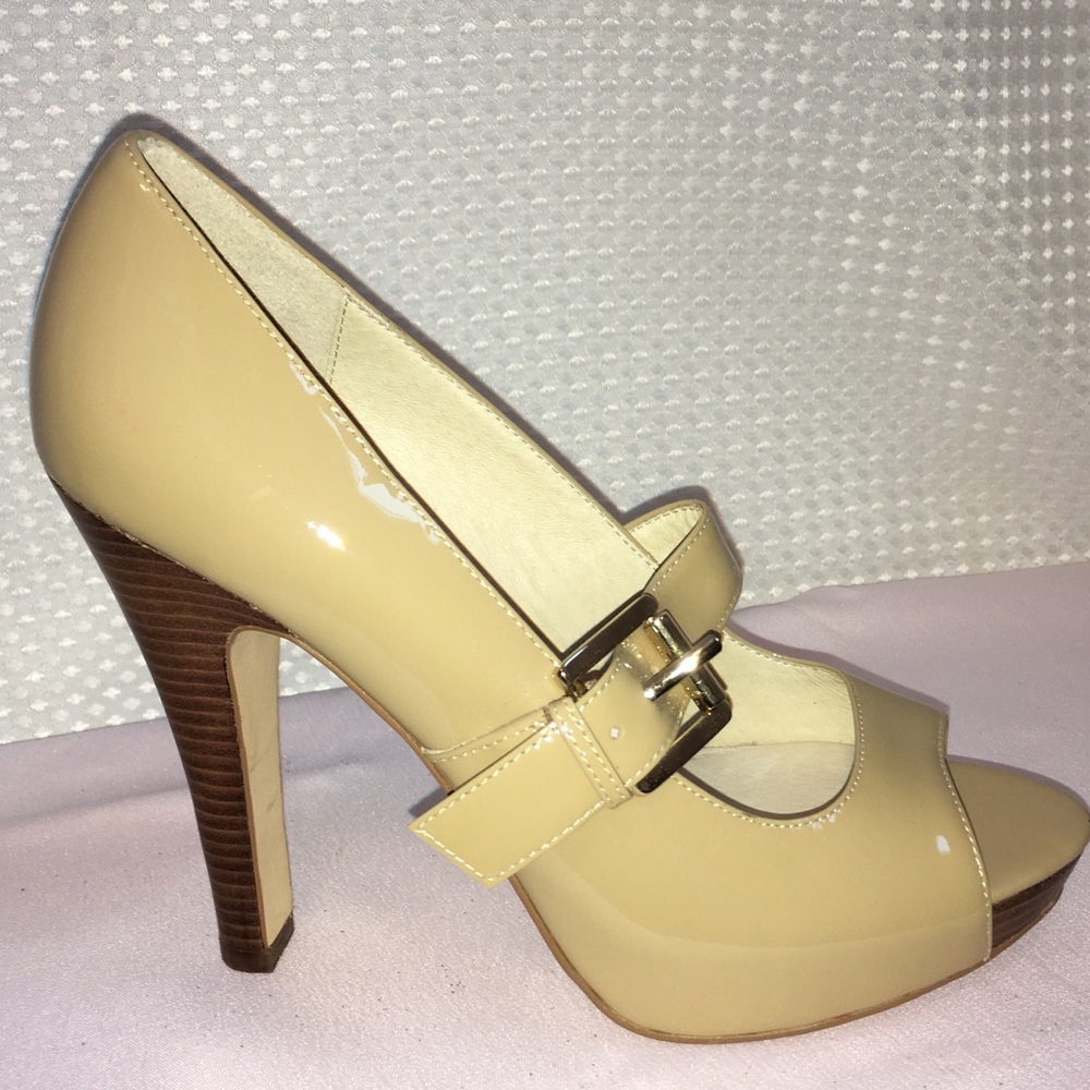 Michael Kors patent leather high heels